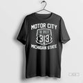 Official Motor City Go Green 313 Michigan State Football Tshirts Sweater