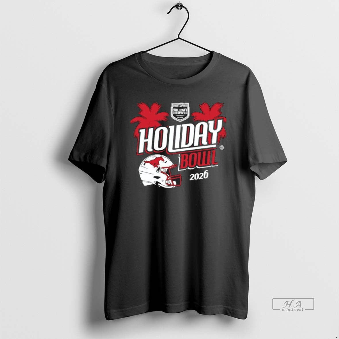 Official Mustang Smu Football Holiday Bowl 2026
