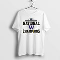 Official Ncaa Division I Washington Huskies 2025 National Champions Logo