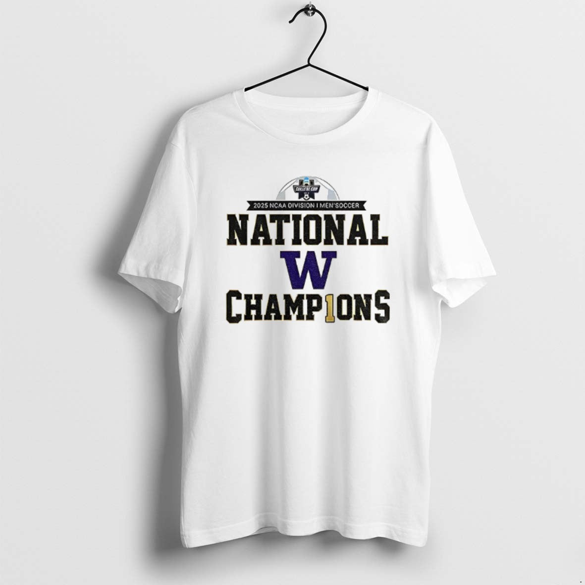 Official Ncaa Division I Washington Huskies 2025 National Champions Logo