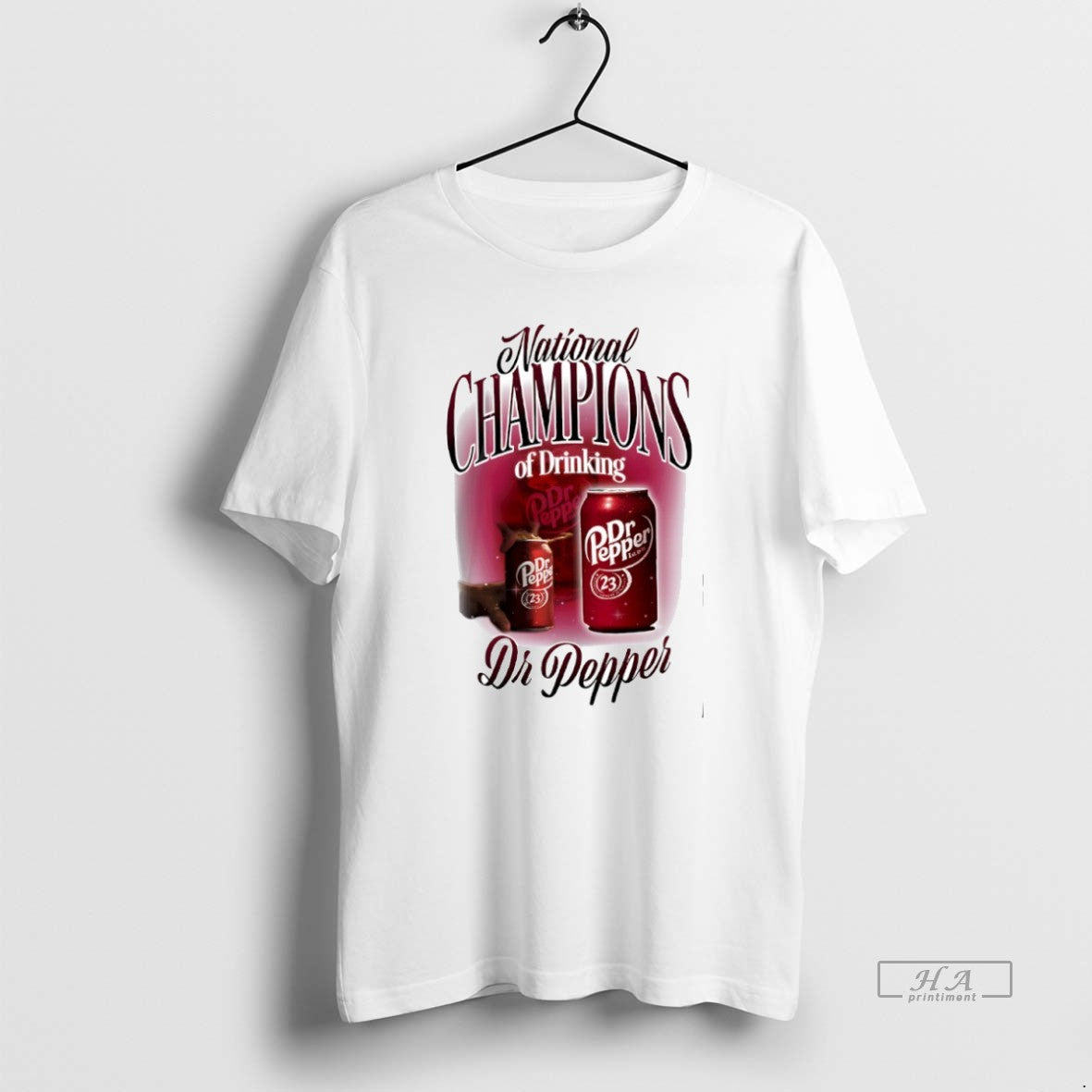 Official National Champions Dr Pepper Graphic Circle
