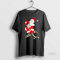 Official New England Whalers Santa Hockey Player