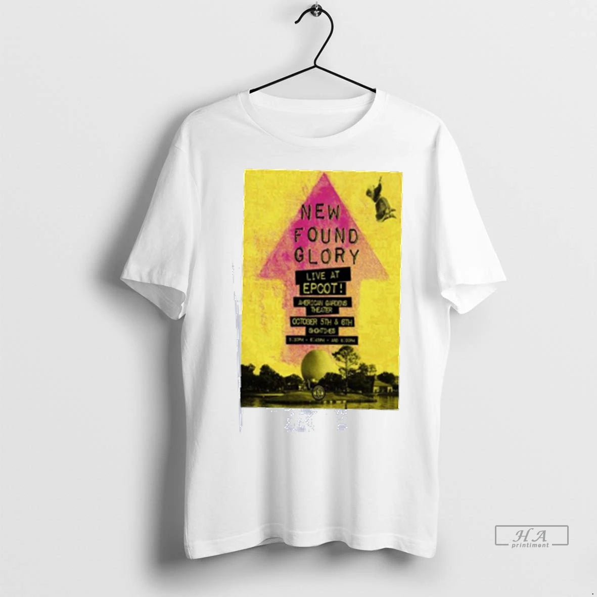 Official New Found Glory Epcot American Oct 5 6 2025 Tshirts Sweater
