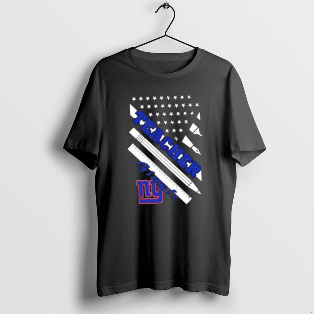Official New York Giants Football X Teacher American Flag
