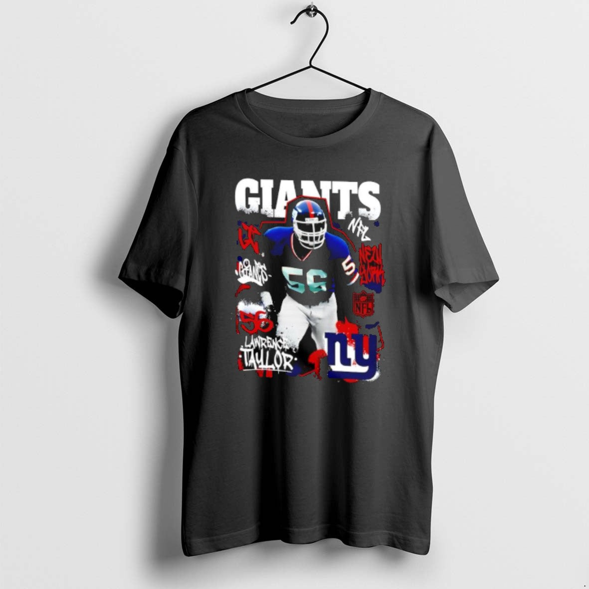 Official New York Giants Lawrence Taylor Star Player