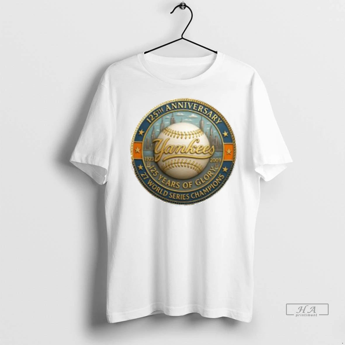 Official New York Yankees 125th Anniversary Commemorative 1901 2026 27 World Series Champions Tshirts Sweater