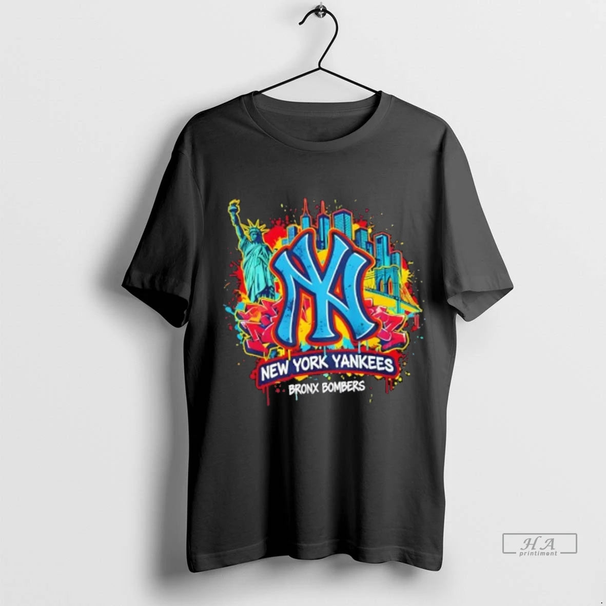 Official New York Yankees Bronx Graffiti Bombers City Colors Tshirts Sweater