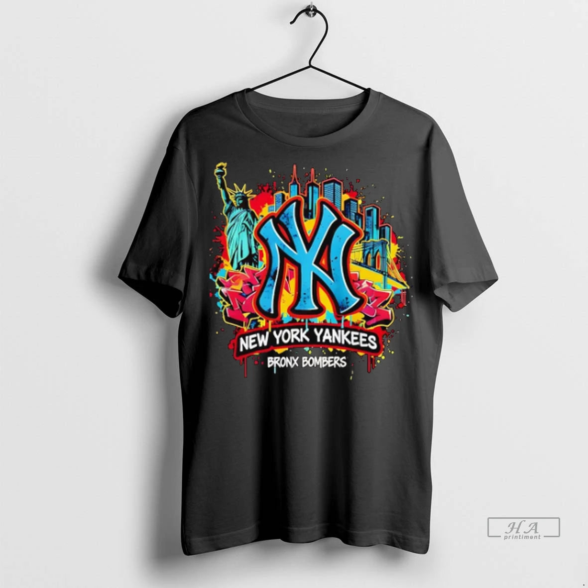Official New York Yankees Bronx Graffiti Bombers Tshirts Sweater