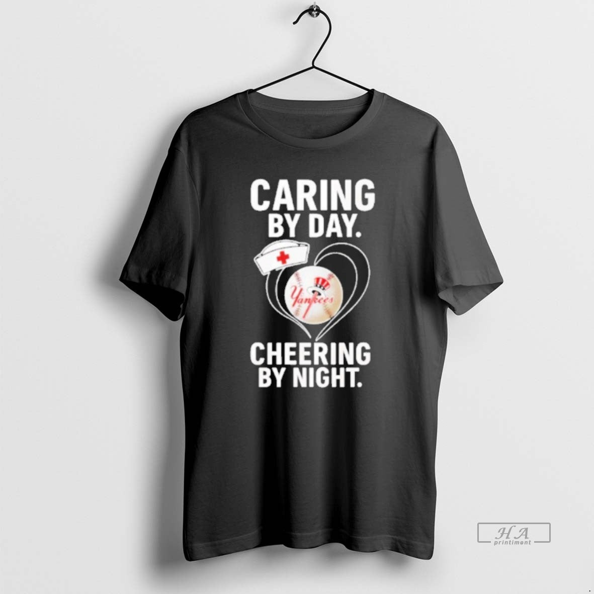 Official New York Yankees Caring By Day Cheering By Night