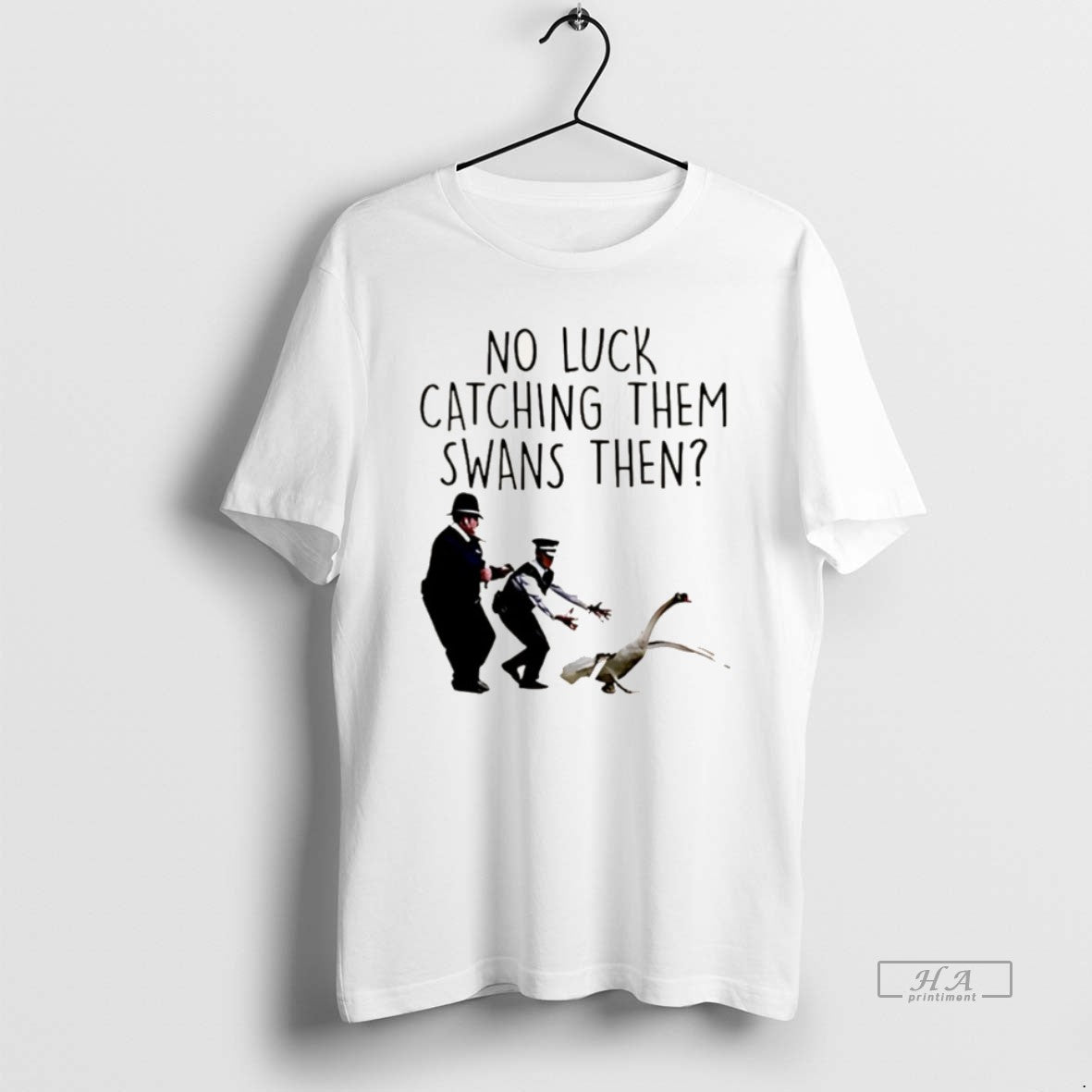 Official No Luck Catching Them Swans Cornetto Trilogy Christmas