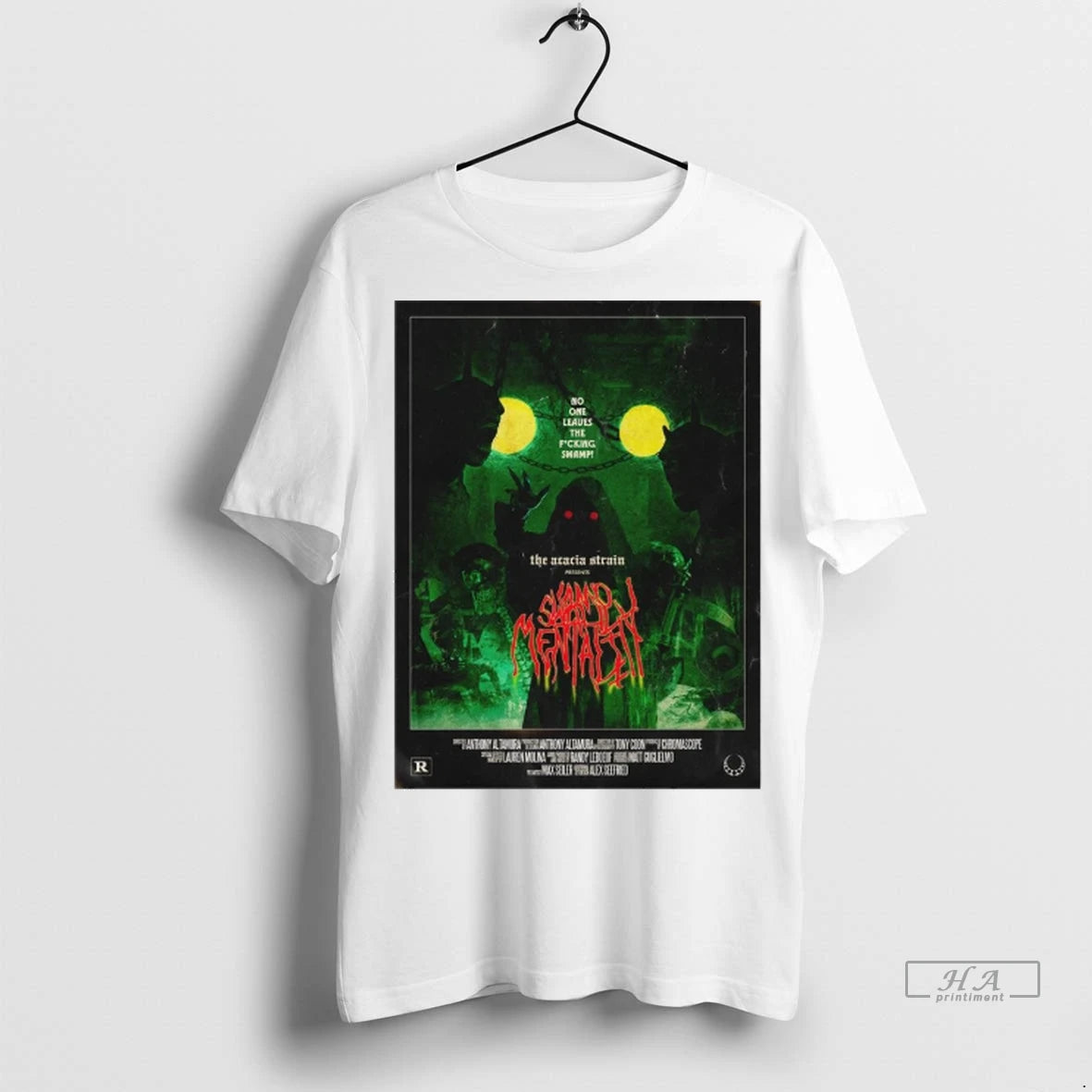 Official No One Leaves The Fucking Swamp The Acacia Strain Swamp Mentality 2025 Tshirts Sweater