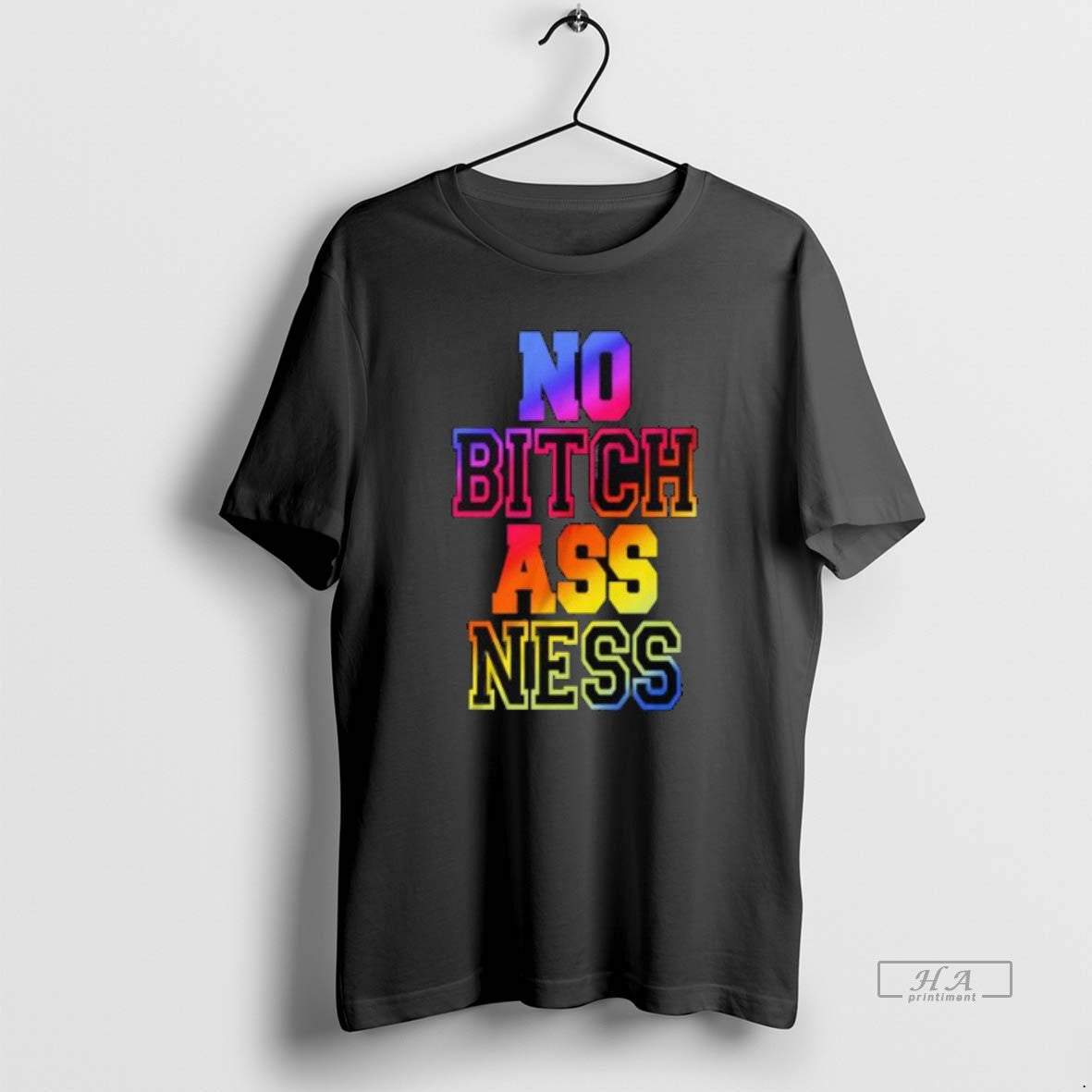 Official No Bitch Ass Ness Neon Color