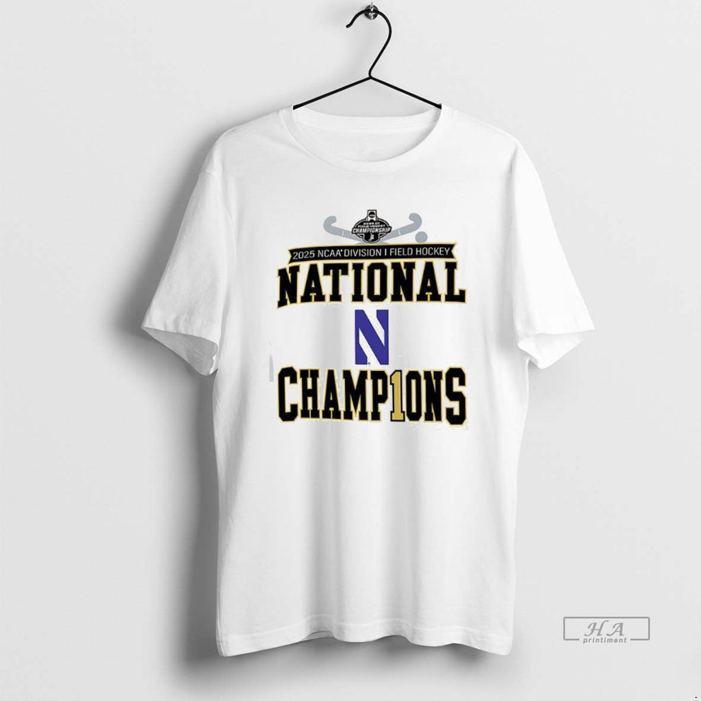 Official Northwestern Wildcats 2025 Ncaa Division I Field Hockey Championship