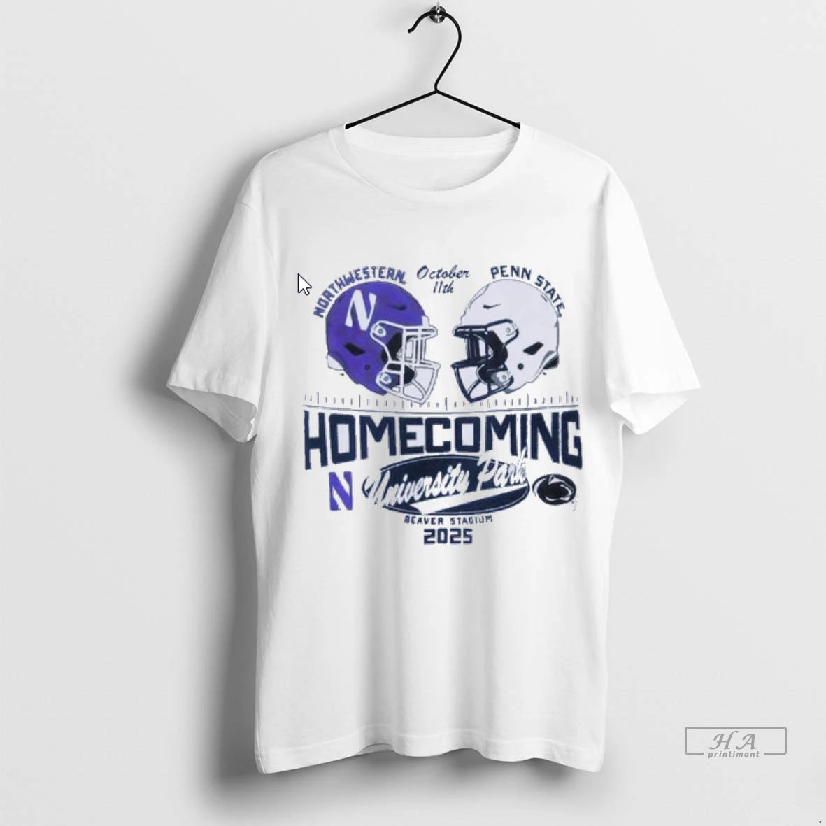 Official Northwestern Vs Penn State 2025 Homecoming Game October 11th Tshirts Sweater