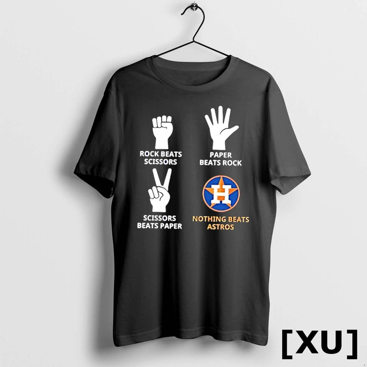 Official Nothing Beats Astros Hands Rock Beats Scissors Paper Beat Rock Tshirts Sweater
