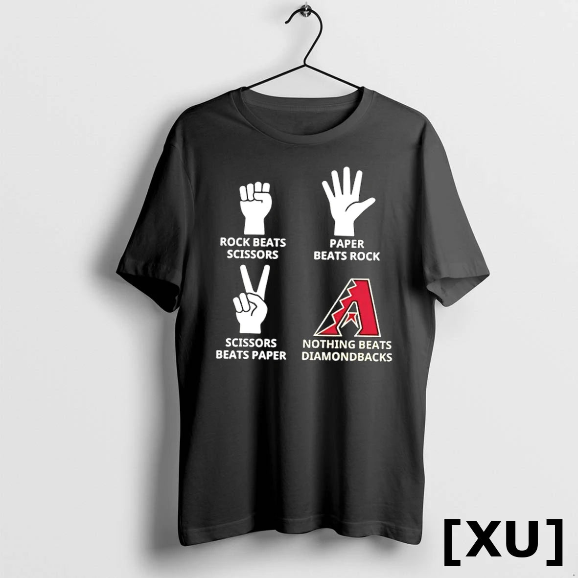 Official Nothing Beats Diamondbacks Hands Rock Beats Scissors Paper Beat Rock Tshirts Sweater
