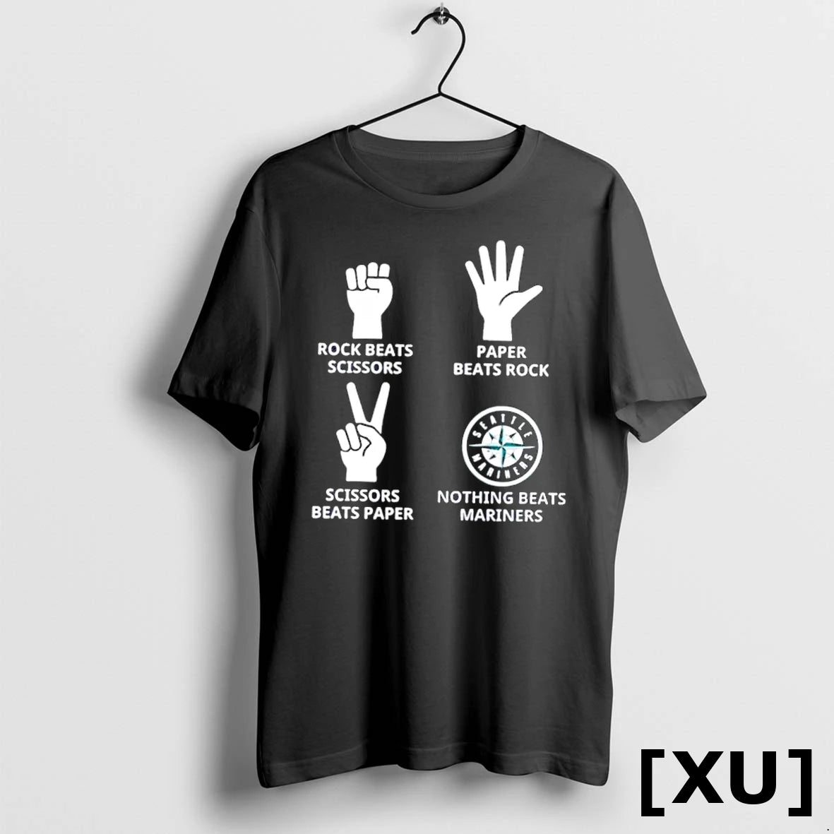 Official Nothing Beats Mariners Hands Rock Beats Scissors Paper Beat Rock Tshirts Sweater