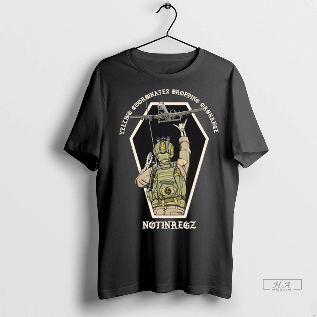 Official Notingregz Yelling Coordinates Dropping Ordinance Skeleton Tshirts Sweater