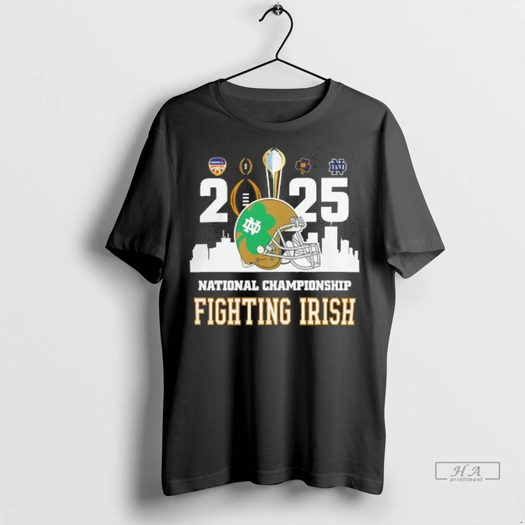 Official Notre Dame Fighting Irish 2025 National Championship Tee Tshirts Sweater