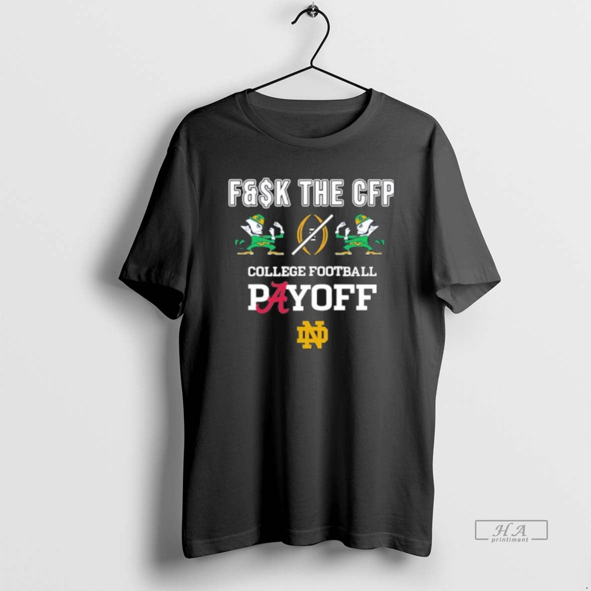 Official Notre Dame Fighting Irish Fuck The College Football Playoff 2025