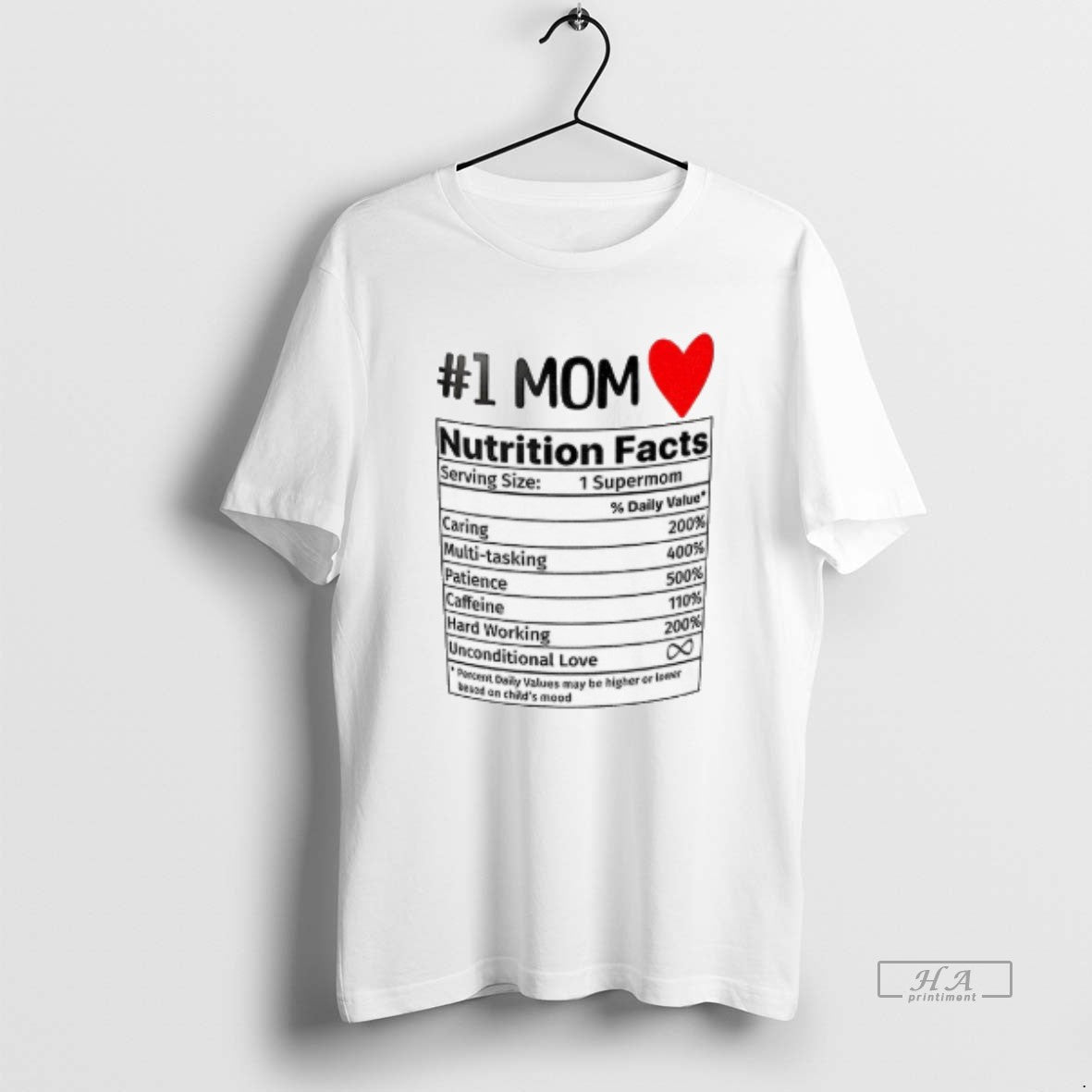 Official Number 1 Mom Nutrition Facts