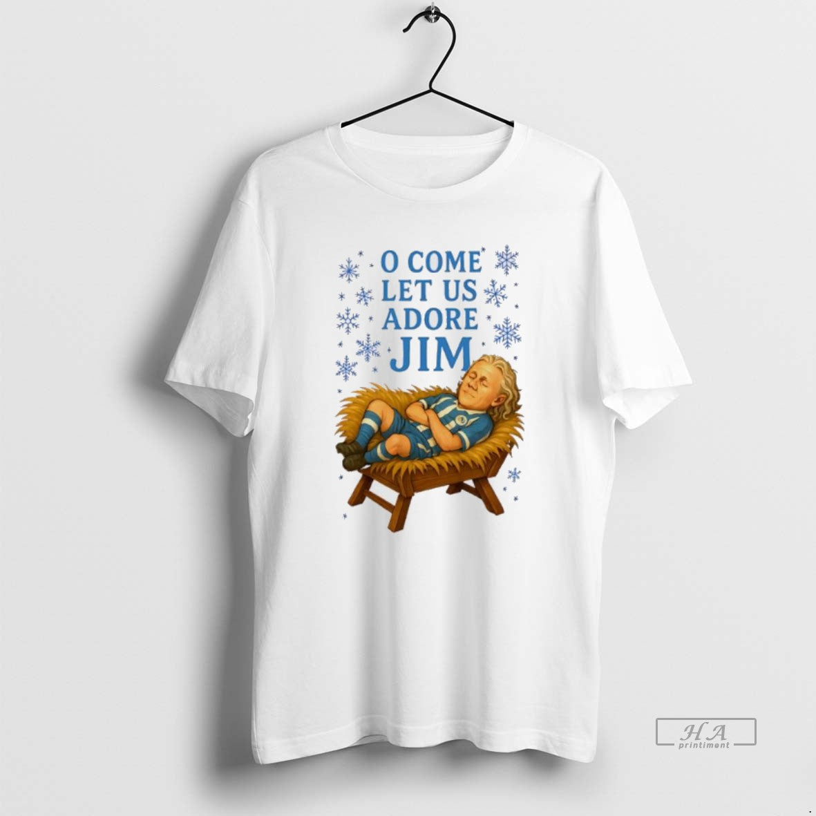 Official O Come Let Us Adore Jim Wigan Christmas