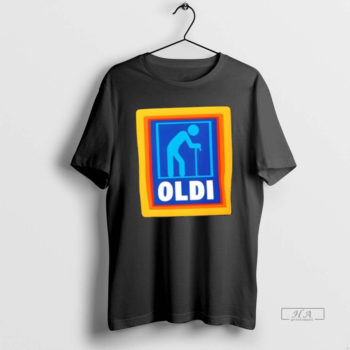Official Oldi Funny Senior Aldi Logo Parody