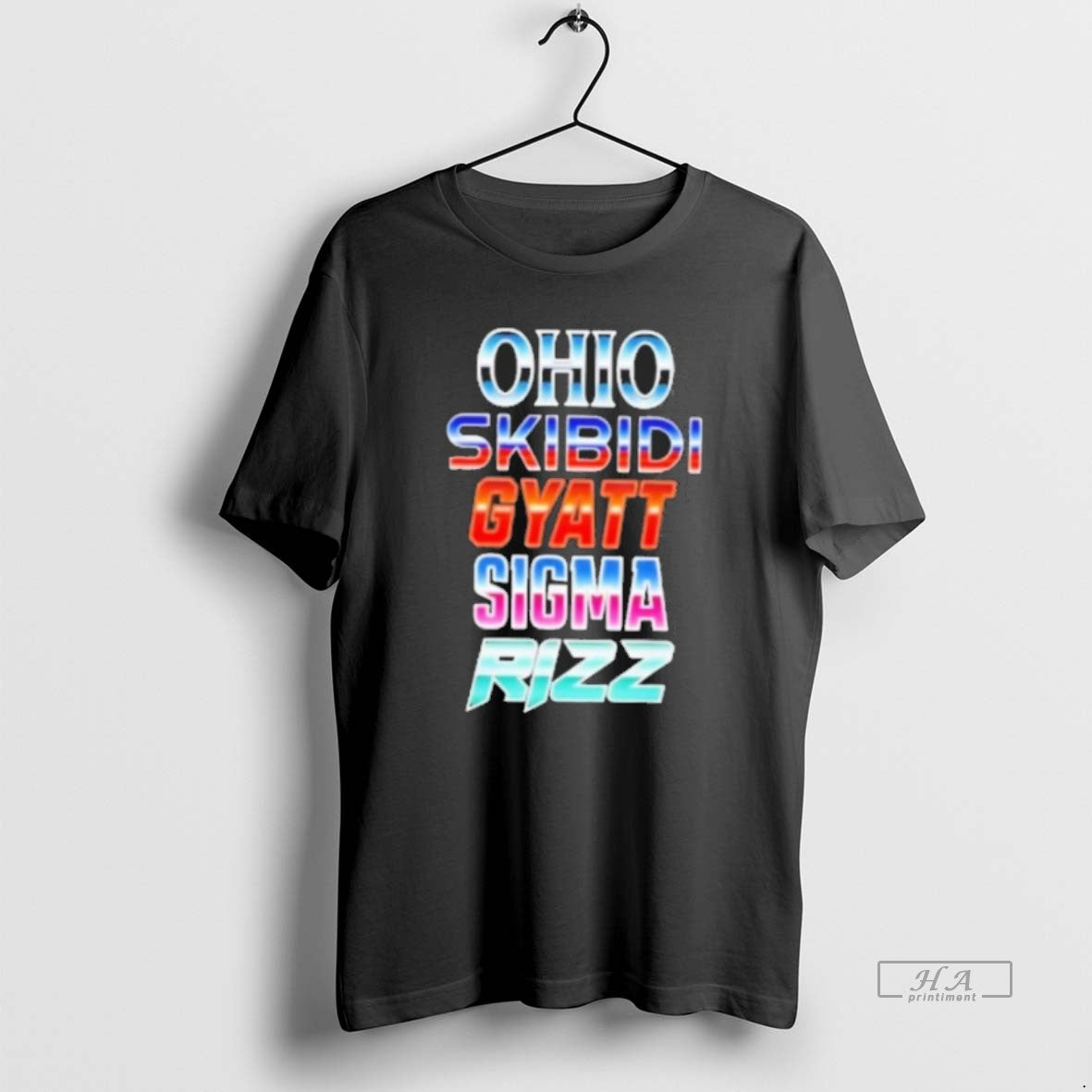 Official Ohio Skibidi Gyatt Sigma Rizz Rainbow Stylish