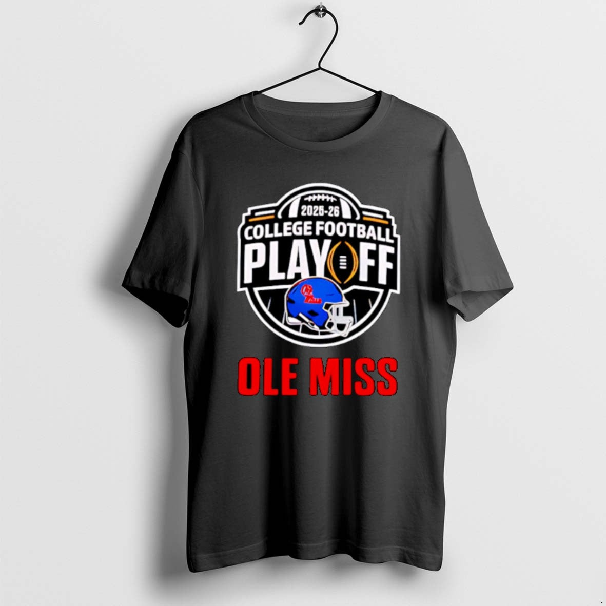 Official Ole Miss College Football Playoff 2025 26 Logo Christmas