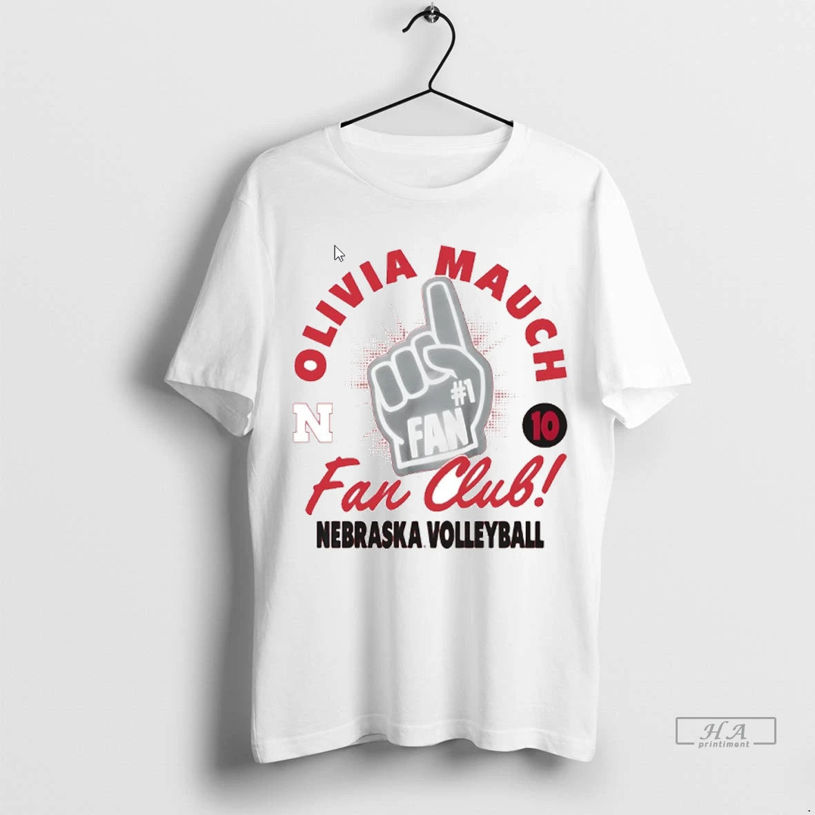 Official Olivia Mauch Fan Club Nebraska Volleyball Tshirts Sweater