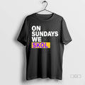 Official On Sundays We Skol Jj Mccarthy Minnesota Vikings Tee Tshirts Sweater