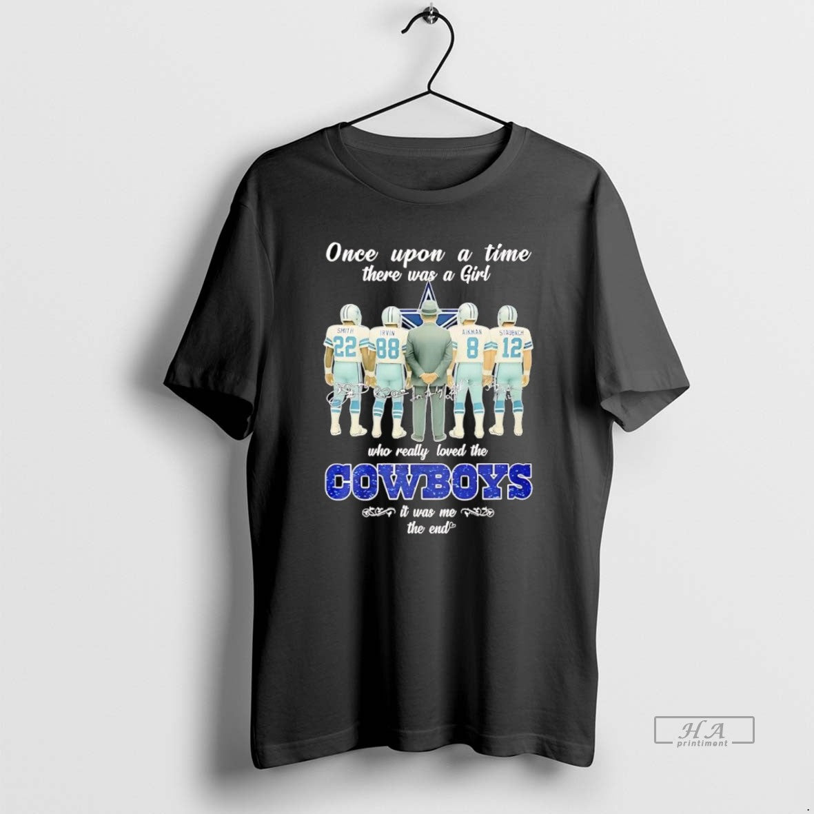 Official Once Upon A Time There Was A Girl Really Loved Dallas Cowboys