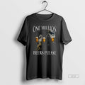 Official One Million Beers Wolf Meme