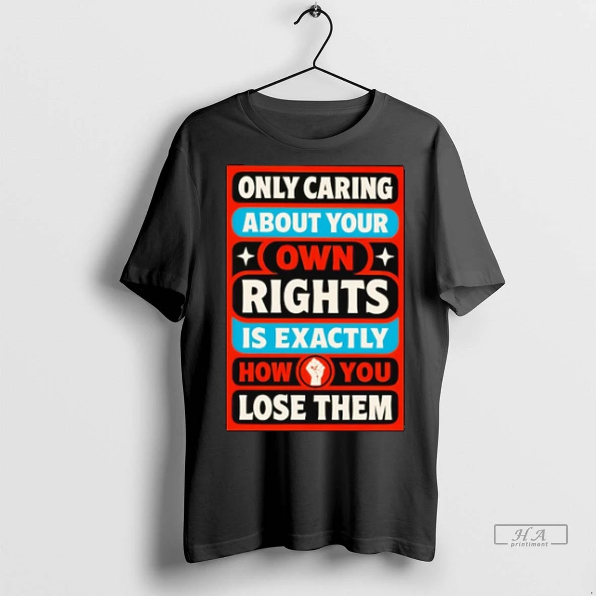 Official Only Caring About Your Own Rights Is Exactly Tshirts Sweater