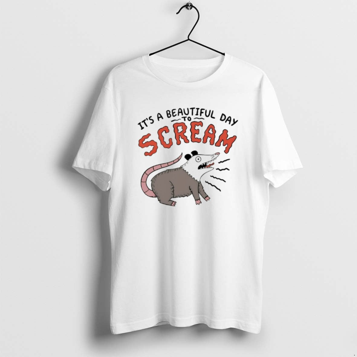 Official Opossum Its A Beautiful Day To Scream