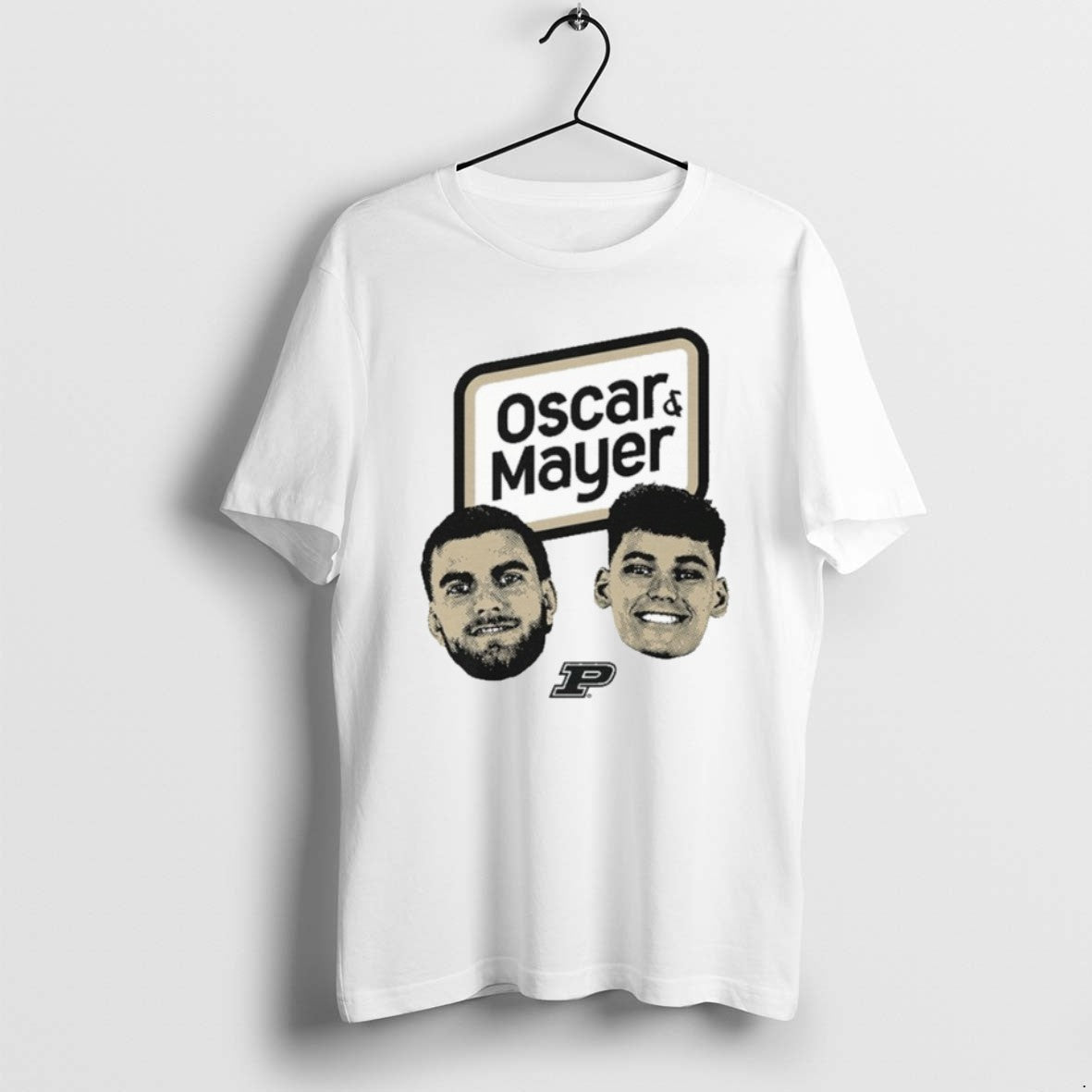 Official Oscar Cluff And Omer Mayer Purdue Boilermakers Heads Faces