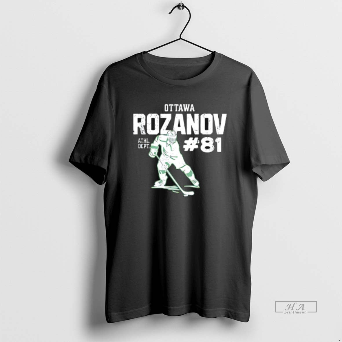 Official Ottawa Rozanov 81 Hockey Ilya Grigoryevich Rozanov