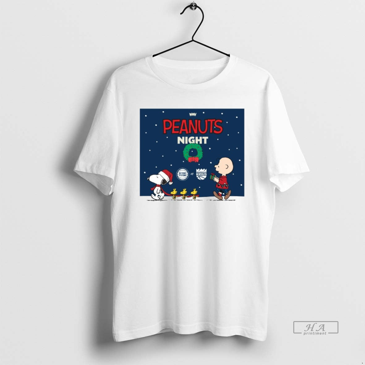 Official Peanuts Night Detroit Pistons Vs