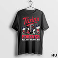 Official Peanuts X Minnesota Twins Abbey Road Forever Not Just When We Win Long Sleve