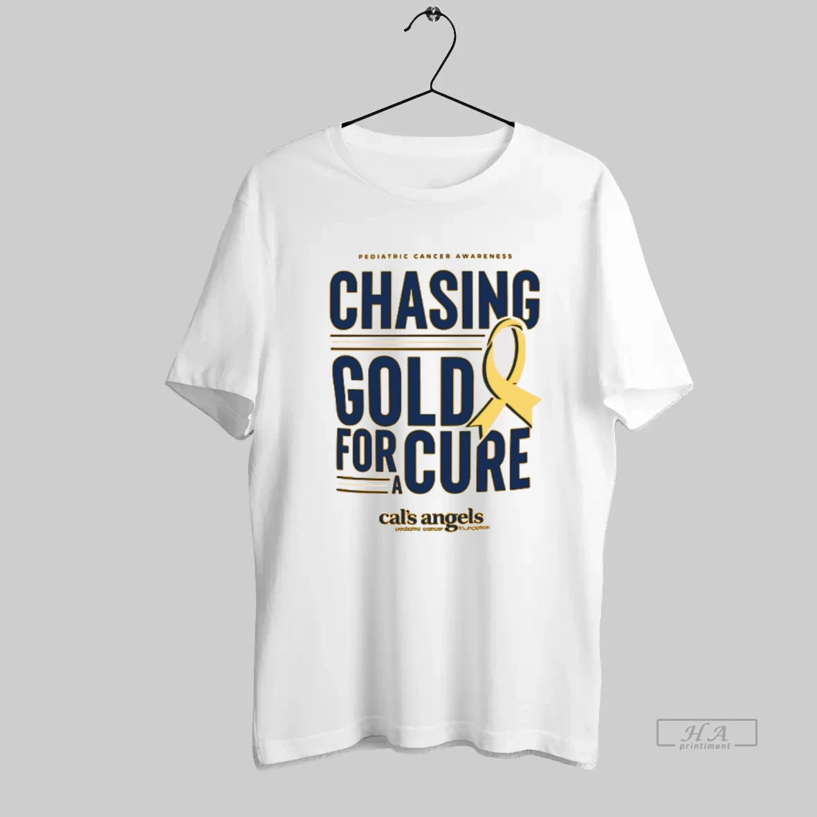 Official Pediatric Cancer Awareness Chasing Gold For Cure Cals Angels Pediatric Cancer Foundation Naperville North
