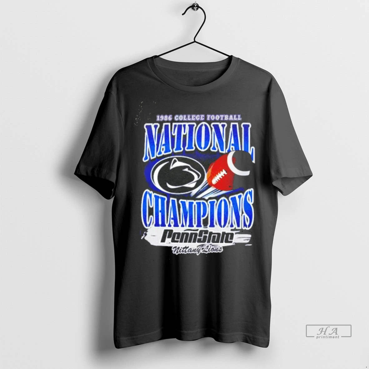 Official Penn State Nittany Lions 1986 College Football National Champions Tee Tshirts Sweater