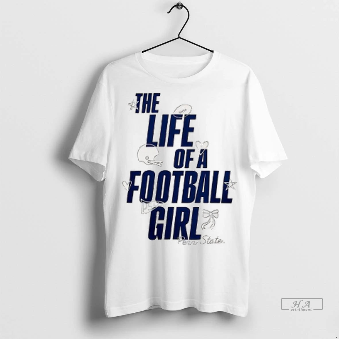 Official Penn State Life Of A Football Girl Tshirts Sweater
