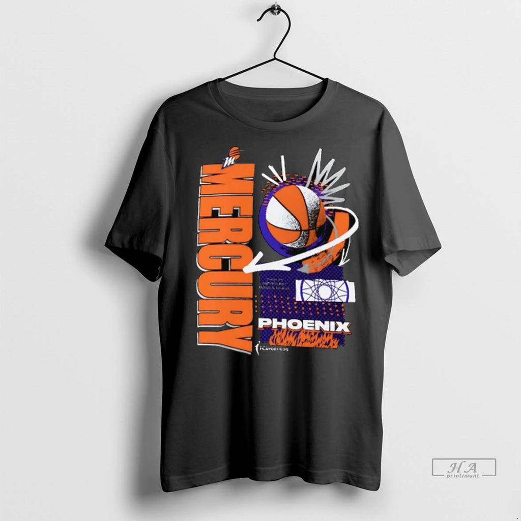 Official Phoenix Mercury 2025 Wnba Playoffs In The Zone Tshirts Sweater