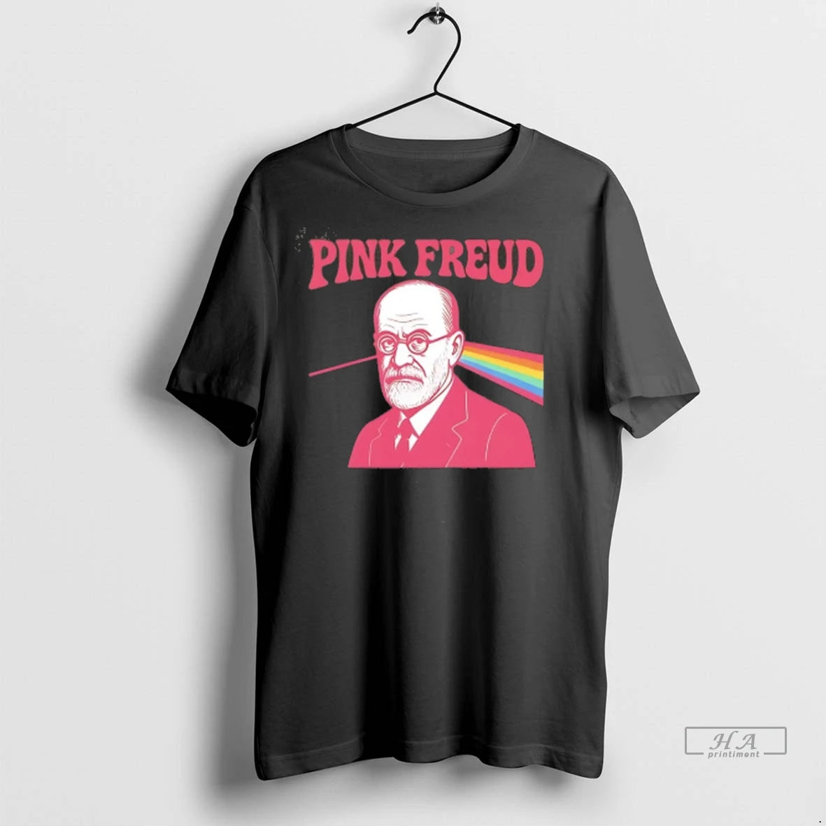Official Pink Freud Rainbow Tee Tshirts Sweater