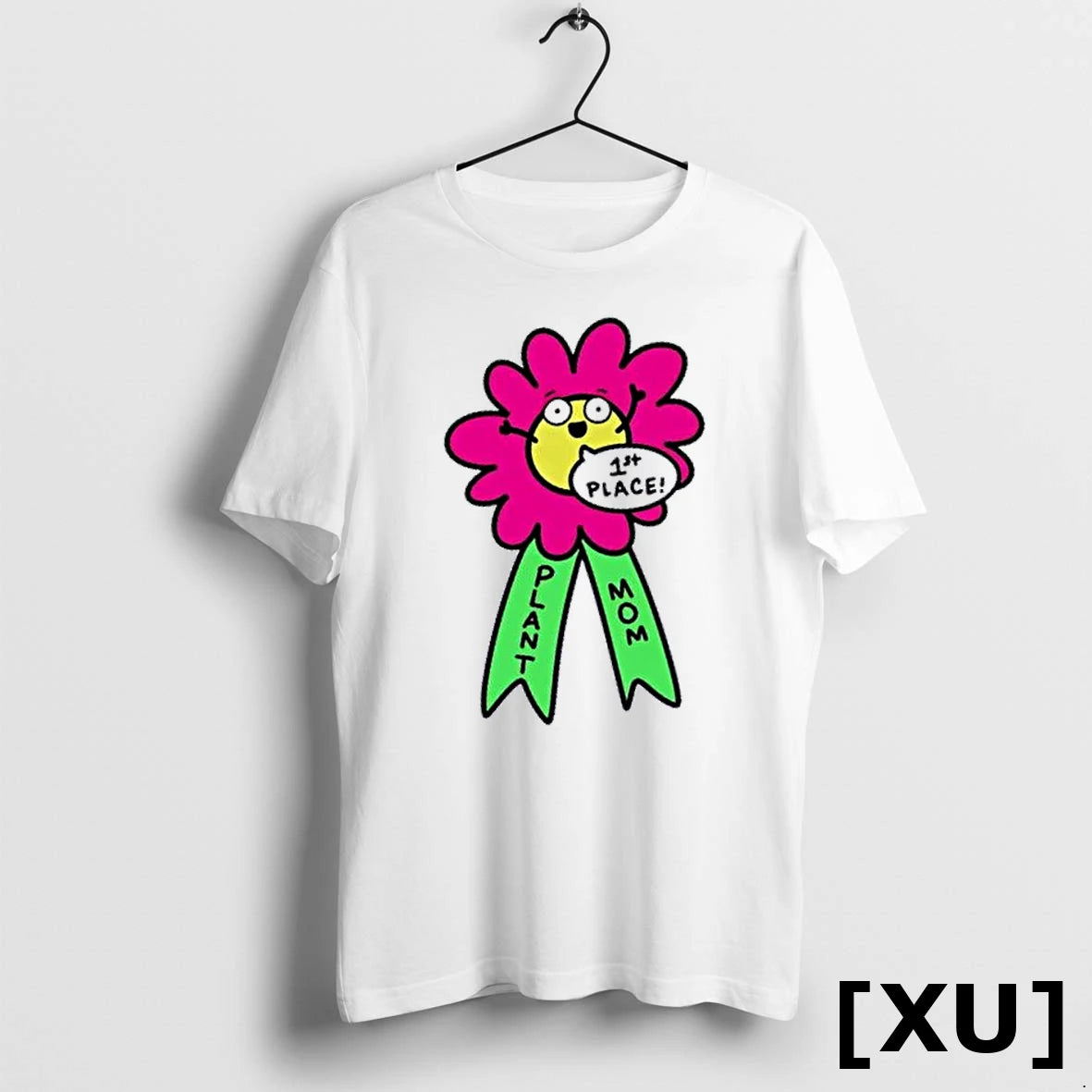 Official Plant Mom Cartoon First Place Flower Ribbon Tshirts Sweater