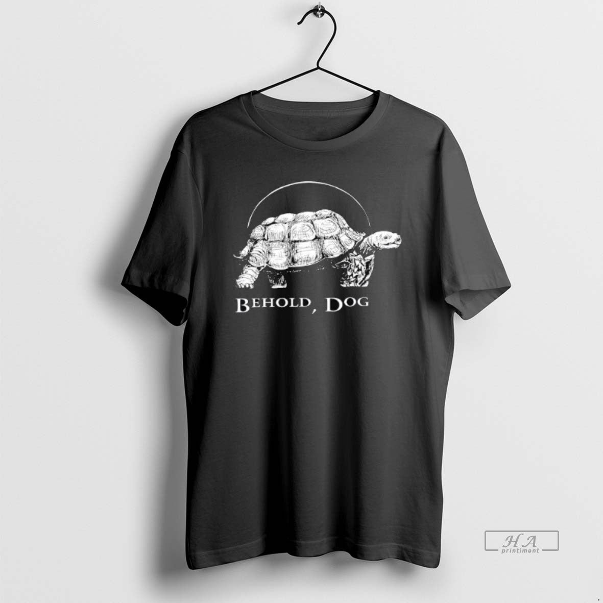 Official Pope Turtle Behold Dog Retro