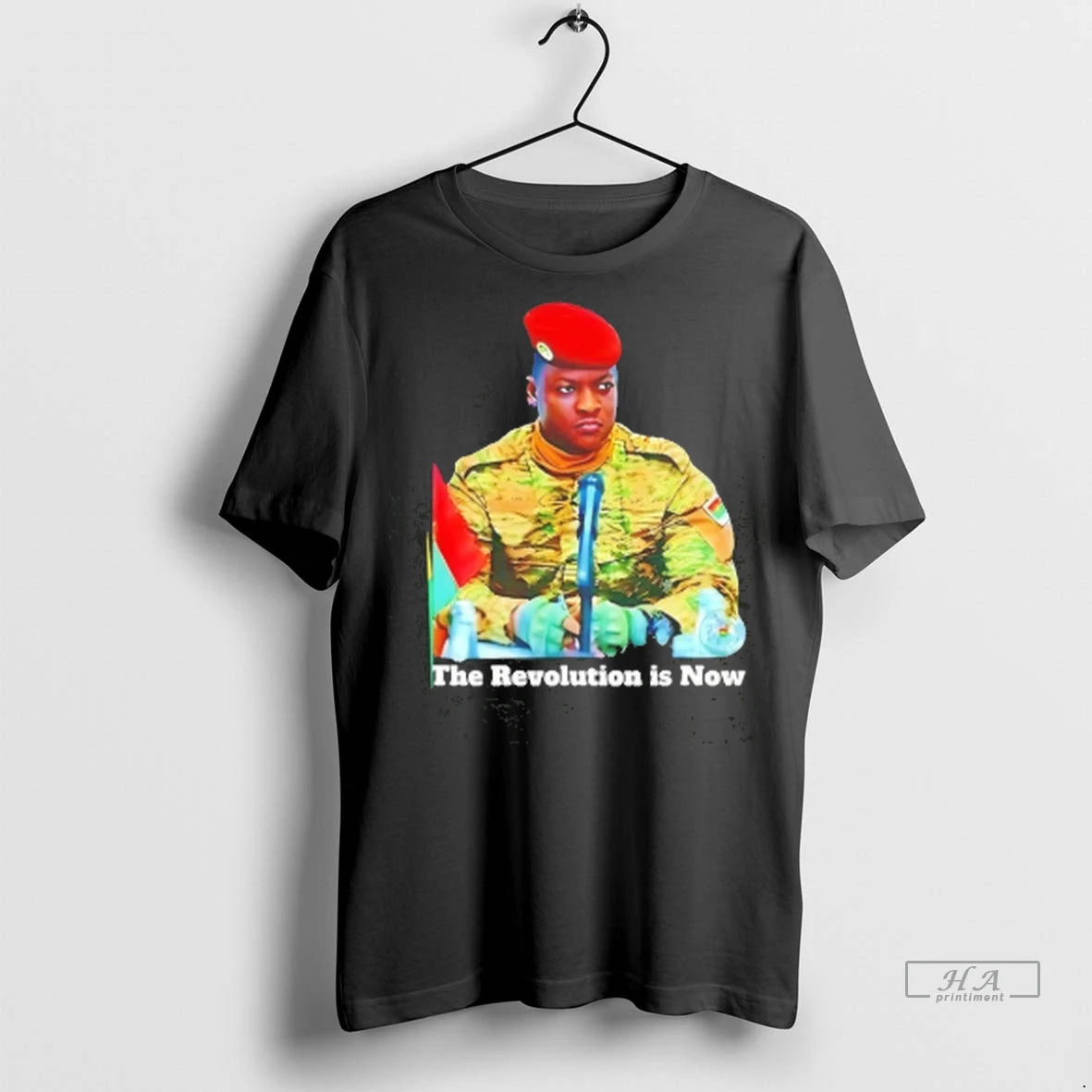 Official President Ibrahim Traore The Revolution Is Now Tee Tshirts Sweater