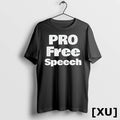 Official Pro Free Speech Bold Text Tshirts Sweater