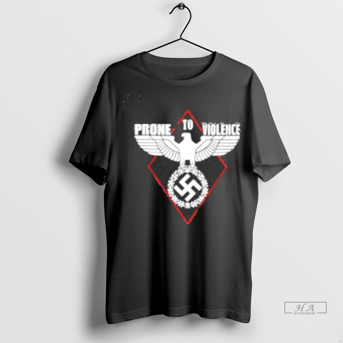 Official Prone To Violence Nazi Tee Tshirts Sweater