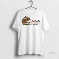 Official Pumpkin Football Eating Ghost Halloween Tshirts Sweater